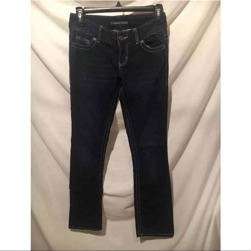 Maurices Dark Wash Straight Leg Jeans